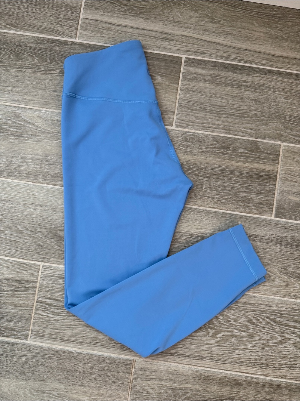 Lululemon Wunder Under 25” HR Leggings in Ocean Wave (Sz 8)